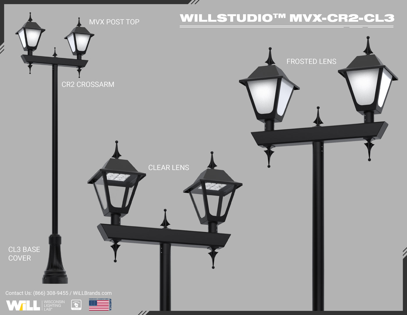 WiLLstudio™ MVX-CR2-CL3
