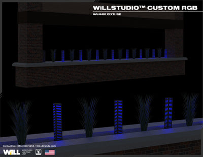 WiLLstudio Custom RGB Landscape Lighting
