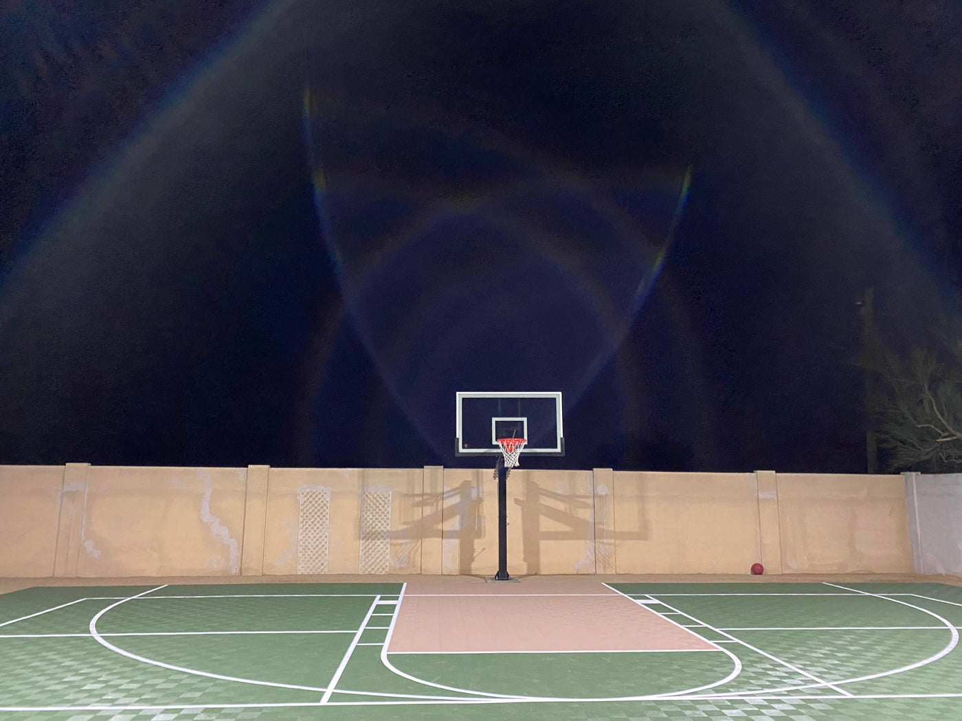 LED Lighting for Backyard Basketball Court In Arizona