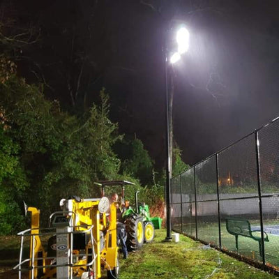 High-Output Sports Fixtures for Tennis Court Lighting Project
