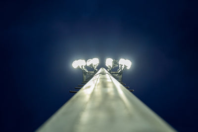 Replacement LED Lighting for High School Football Field | Corunna, MI