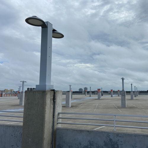 Disney Springs Parking Garage Custom Light Poles | Lake Buena Vista, F