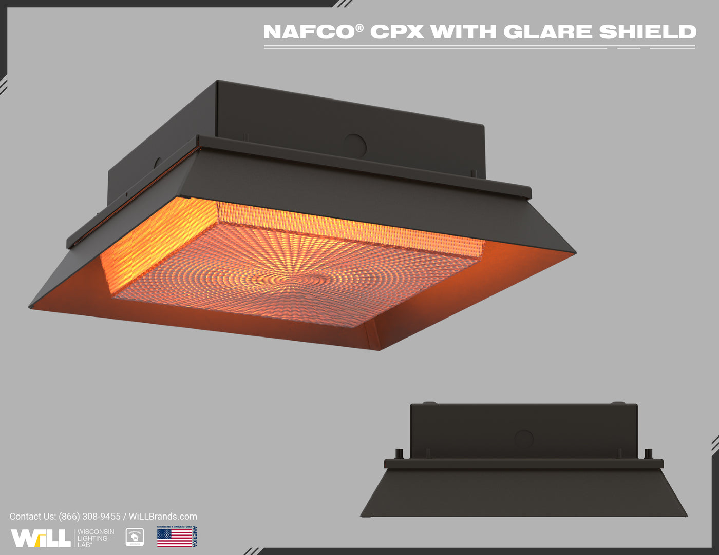 Nafco CPX with Glare Shield