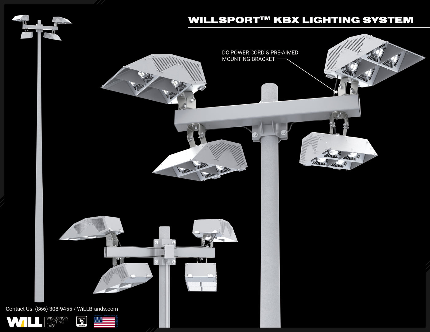 WiLLsport® KB4 With Custom Crossarm