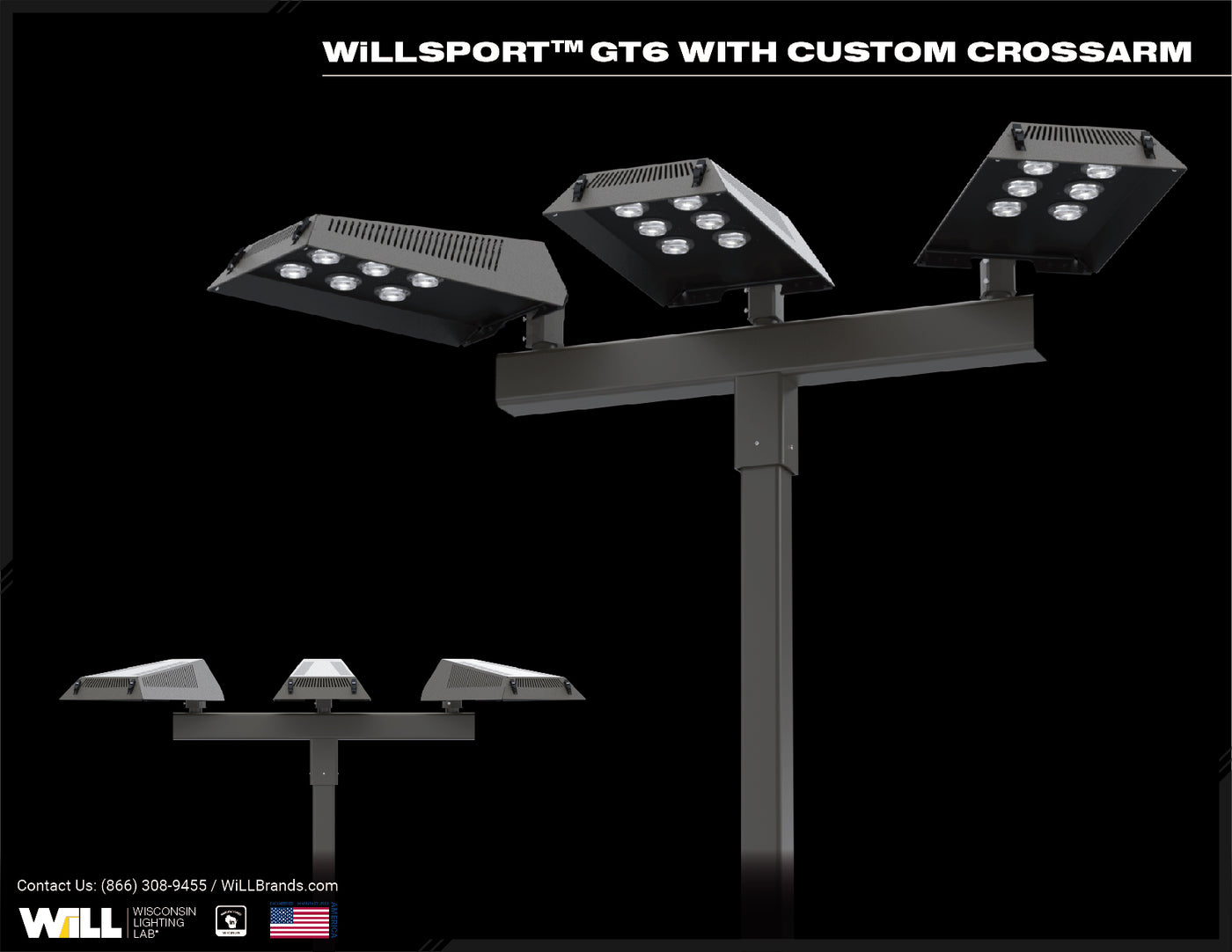 WiLLSPORT® GT6 WITH CUSTOM CROSSARM