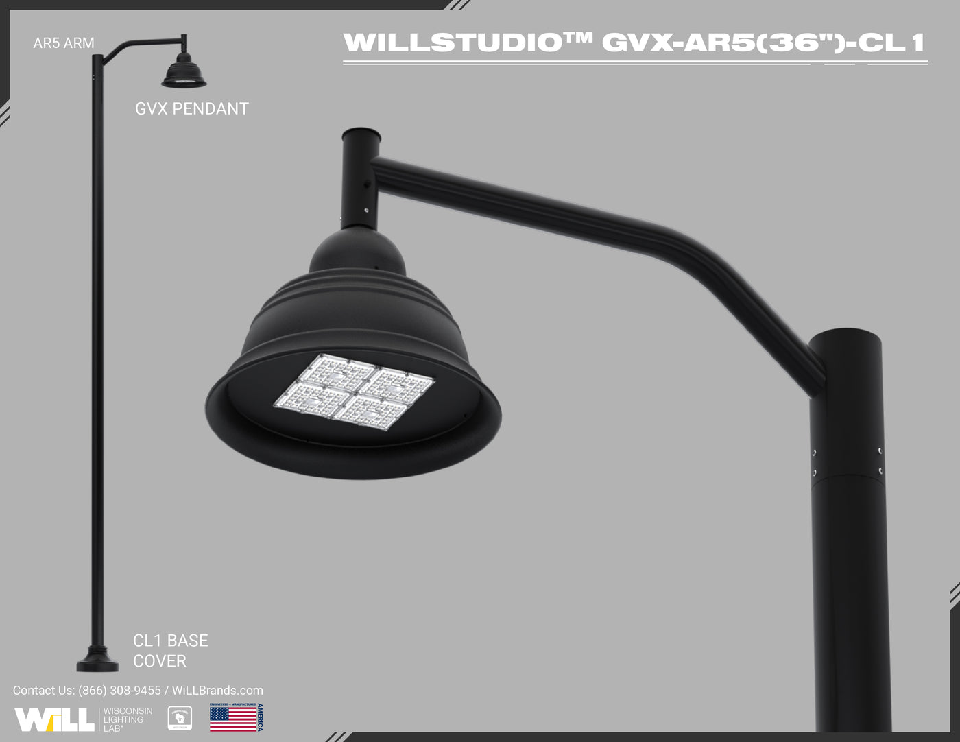 WiLLstudio™ GVX-AR5(36")-CL1