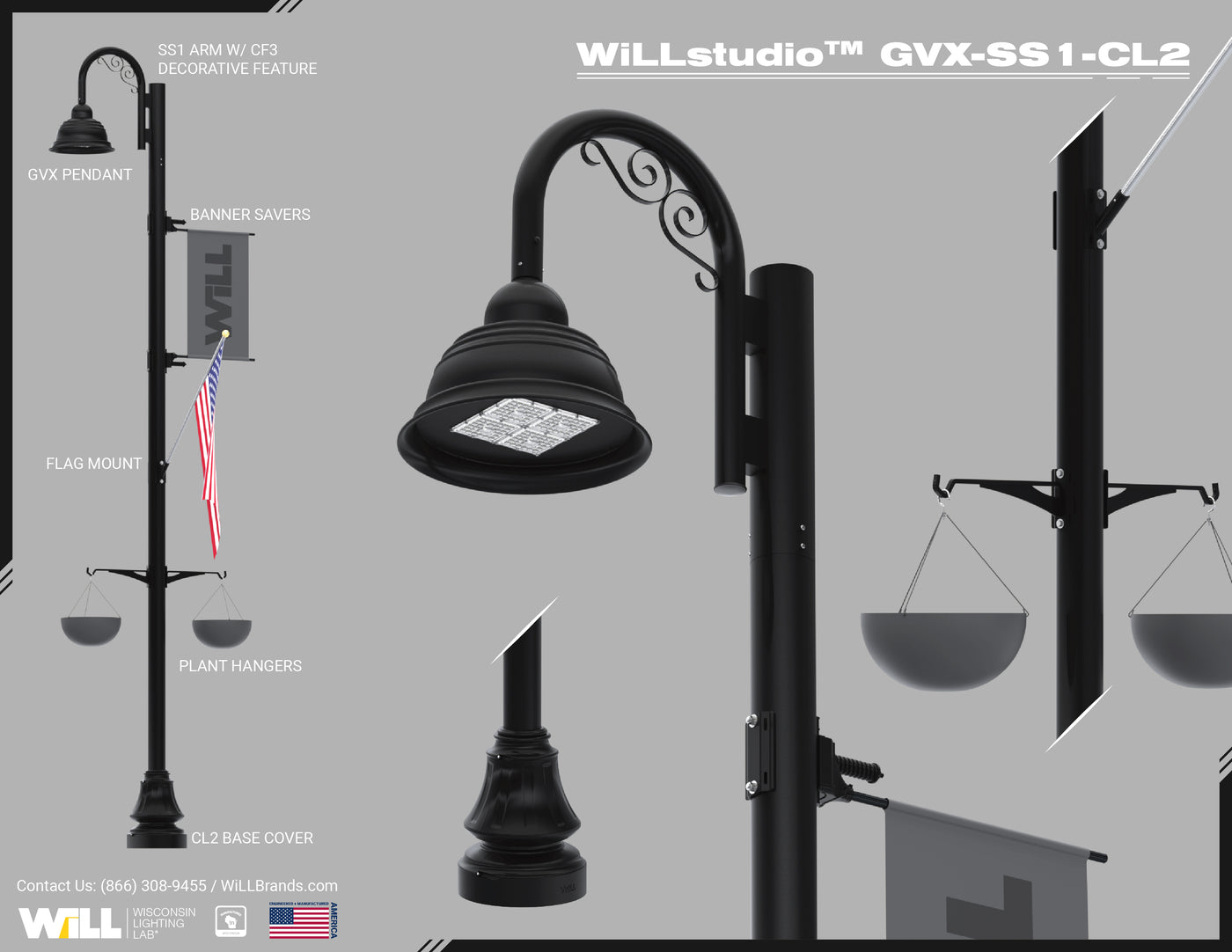 WiLLstudio™ BLACK GVX-SS1-CL2