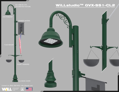 WiLLstudio™ Dark Green GVX-SS1-CL2