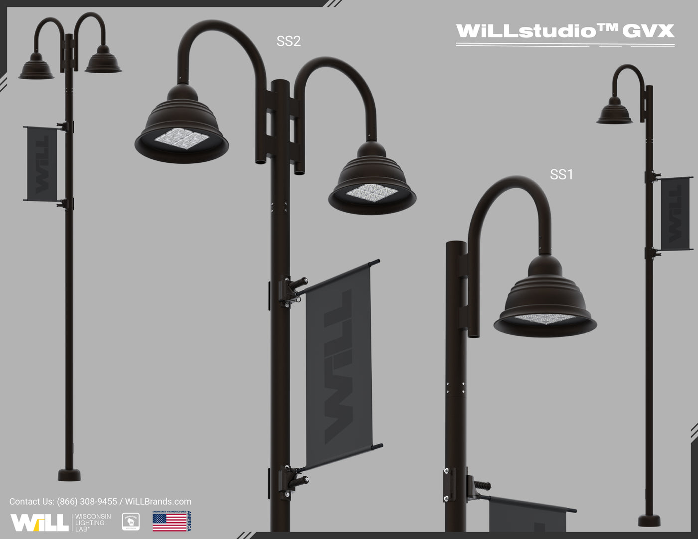 WiLLstudio™ GVX with SS1 and SS2 Arm