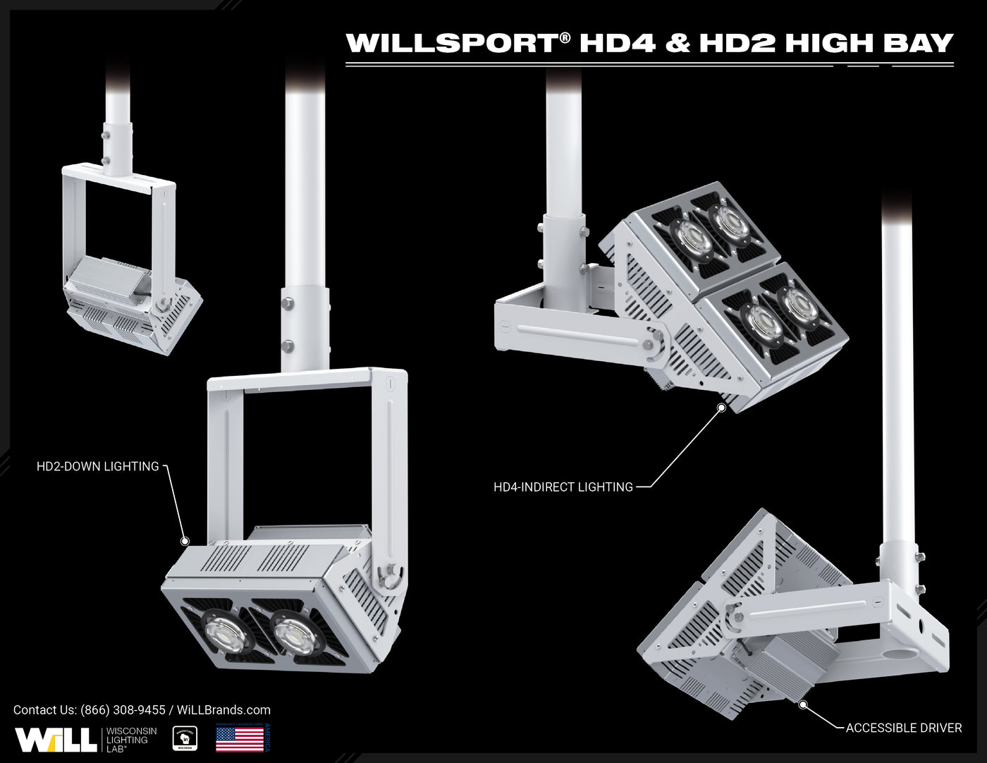 WiLLsport® HDX Natatorium Lighting