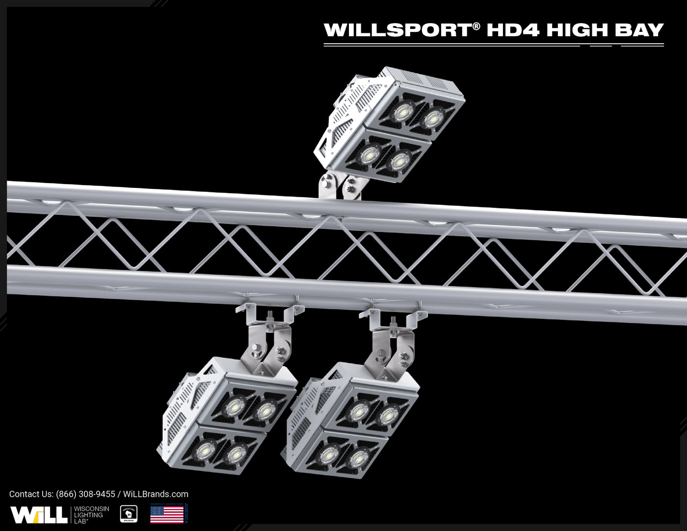 WiLLsport® HD4 Arena Lighting