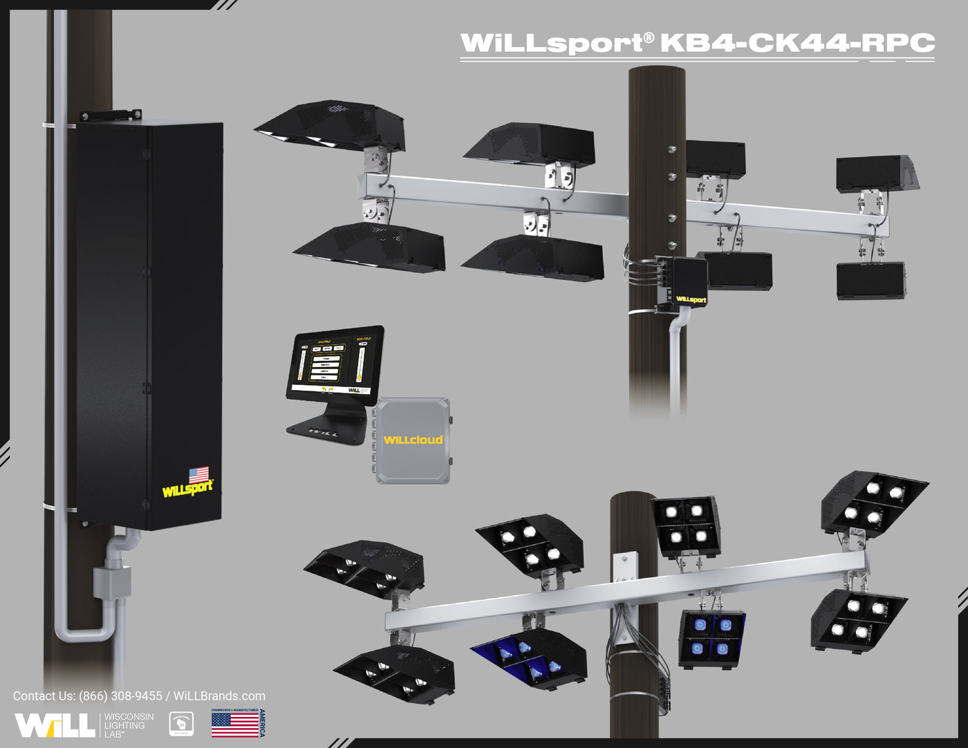 WiLLsport® KB4-CK44-RPC