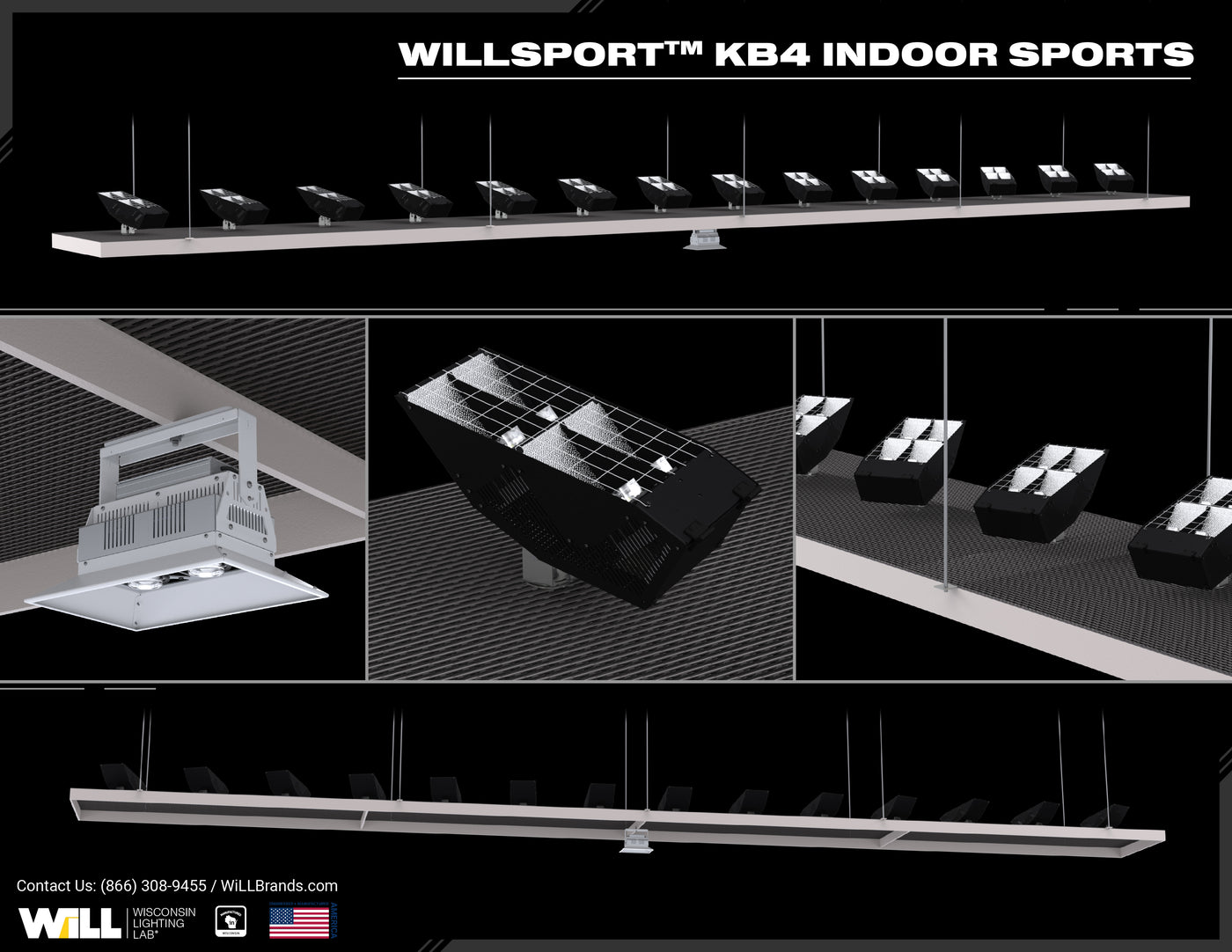 WiLLsport® KB4 Indoor Sports-Platform