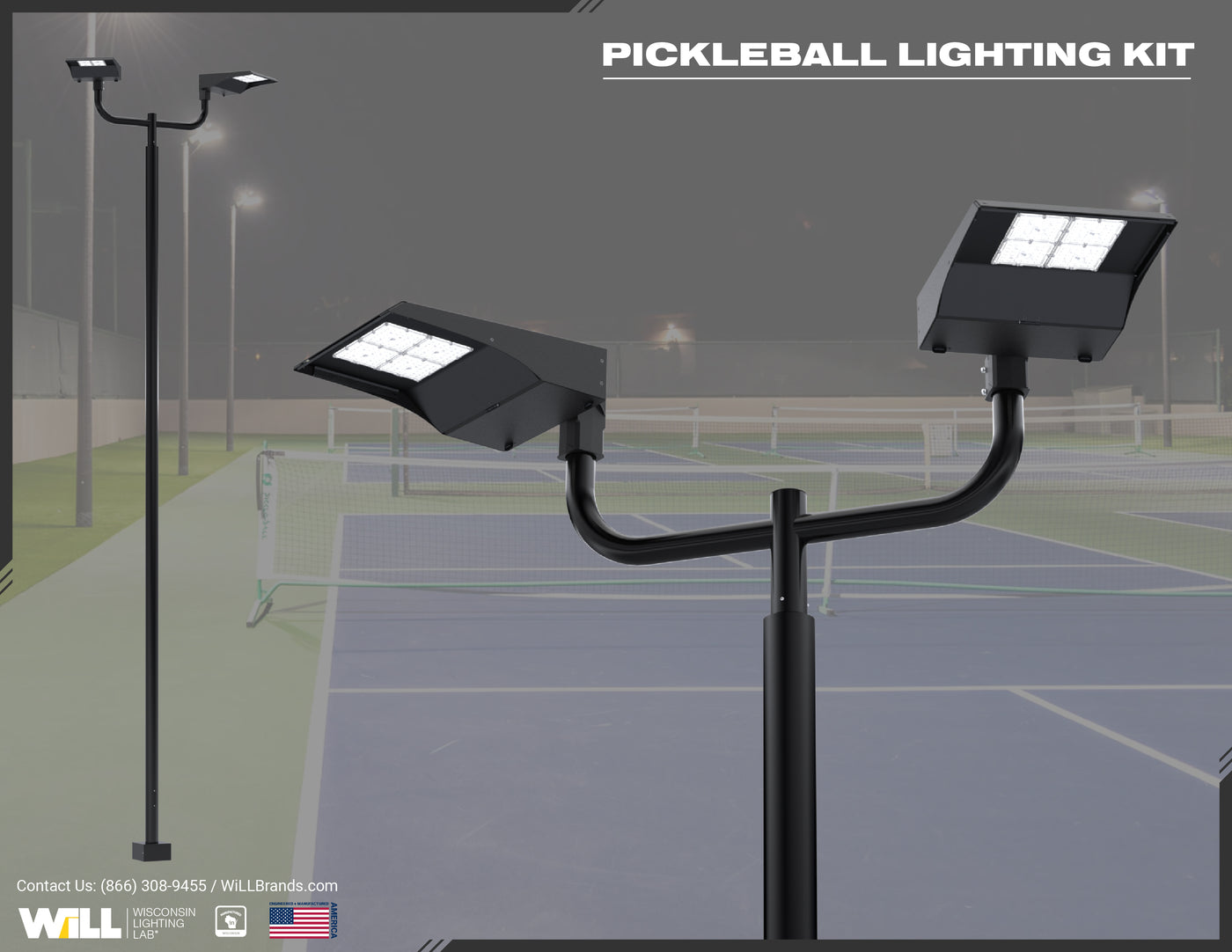 Pickleball Lighting Kit