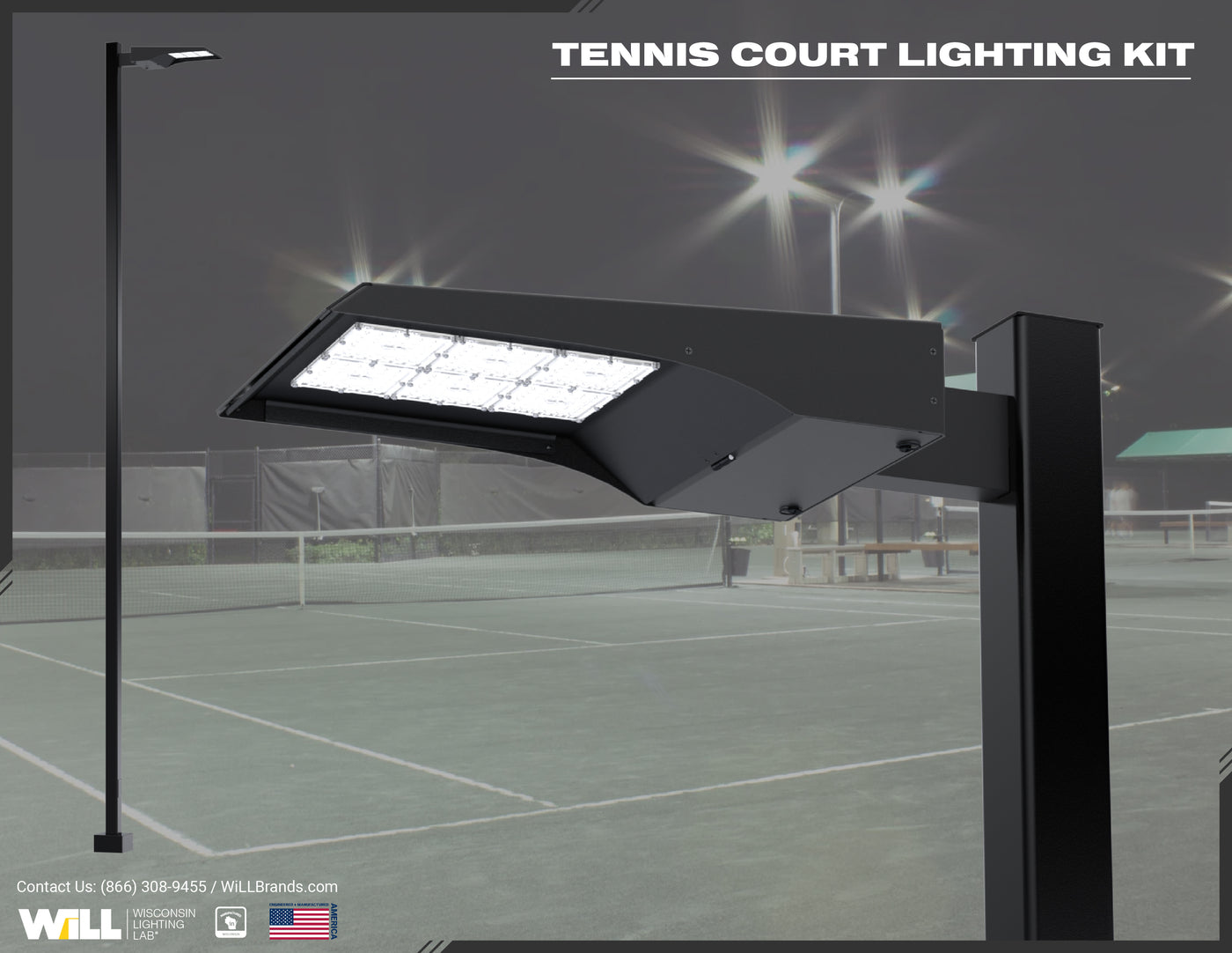 Tennis Court Lighting Kit