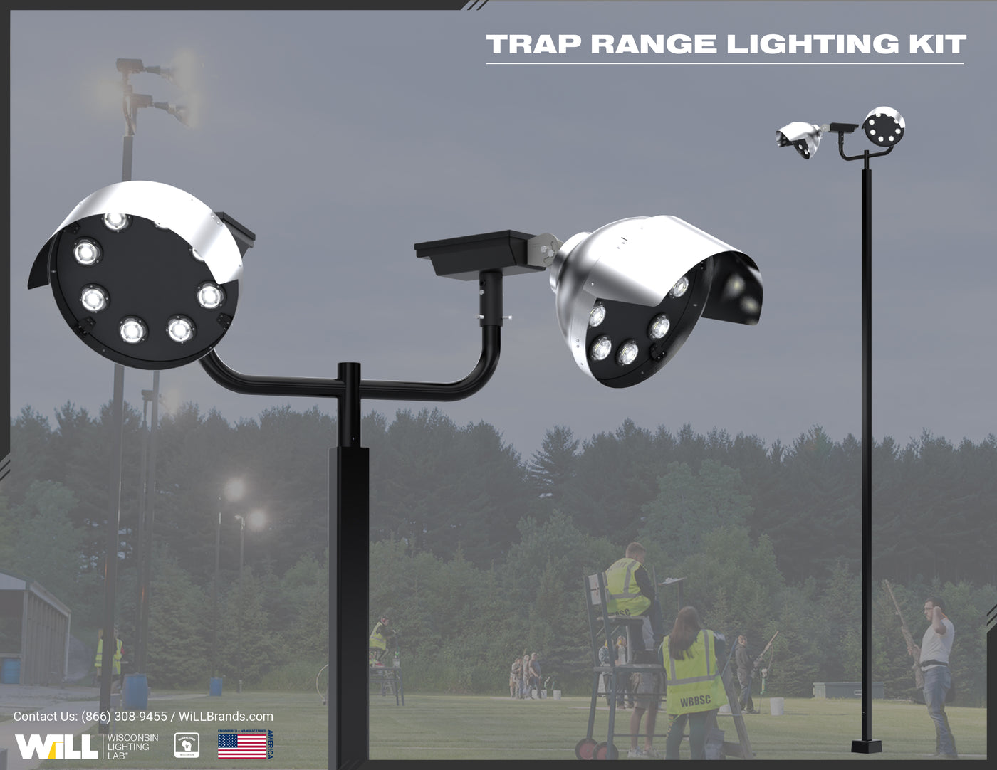 Trap Range Lighting Kit