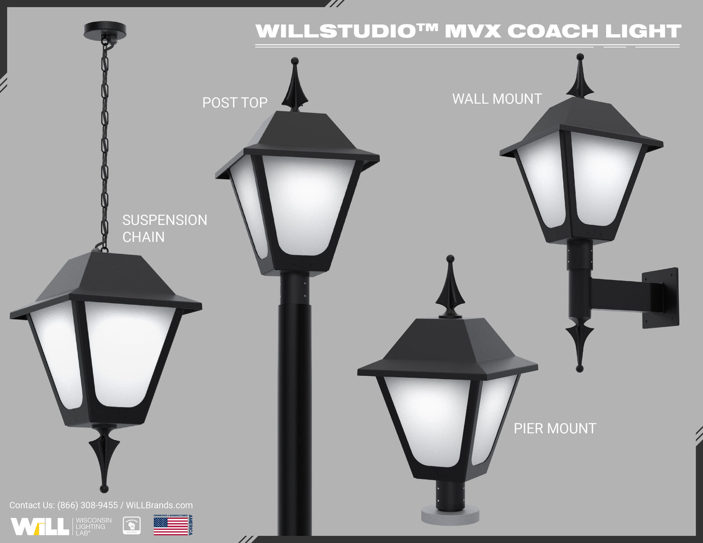 WiLLstudio™ MVX Coach Light
