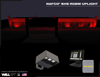 NAFCO® SHX RGBW LANDSCAPE UPLIGHTING