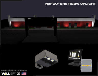 NAFCO® SHX RGBW LANDSCAPE UPLIGHTING