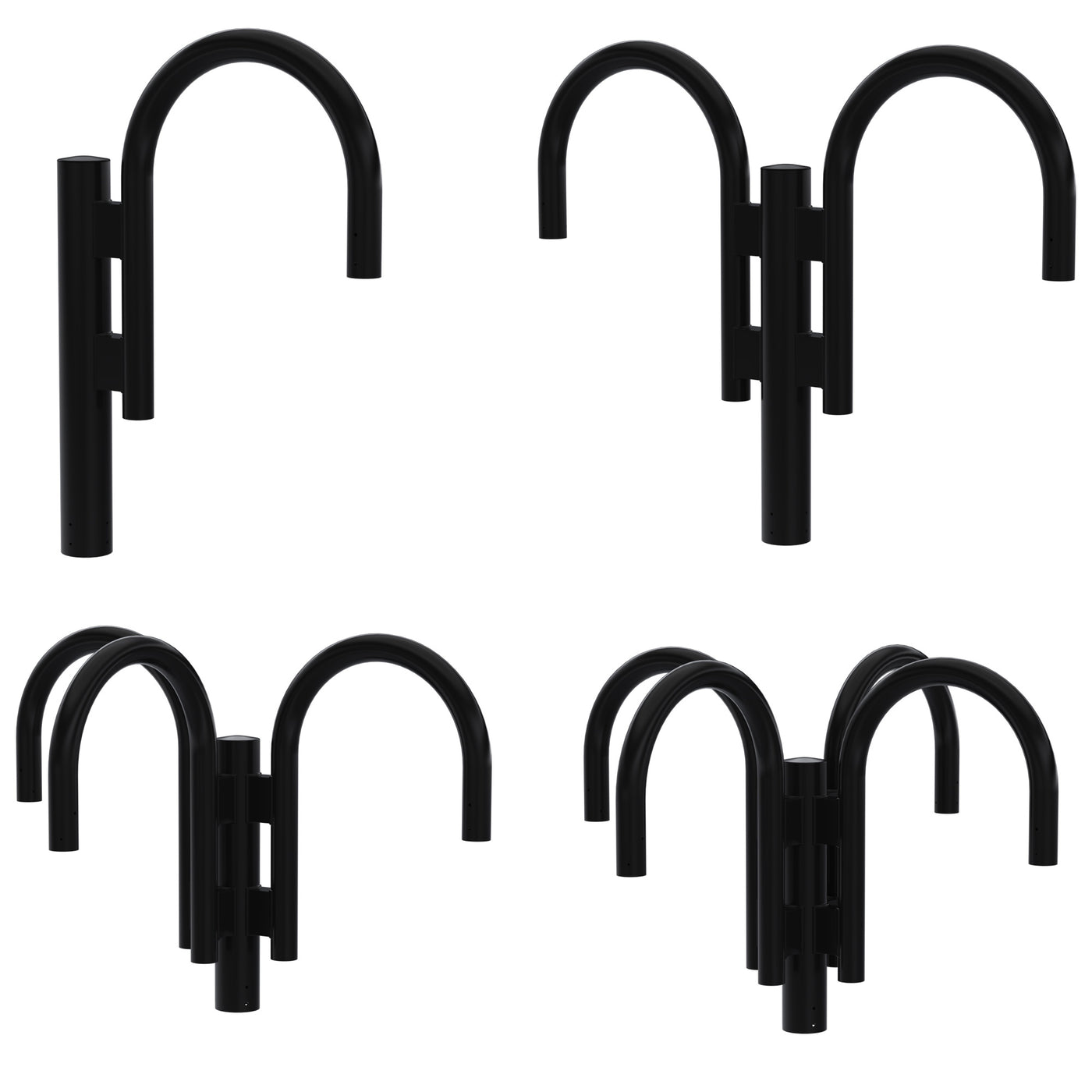 WiLLstudio® Side Shepherds Hook Pole Top Brackets