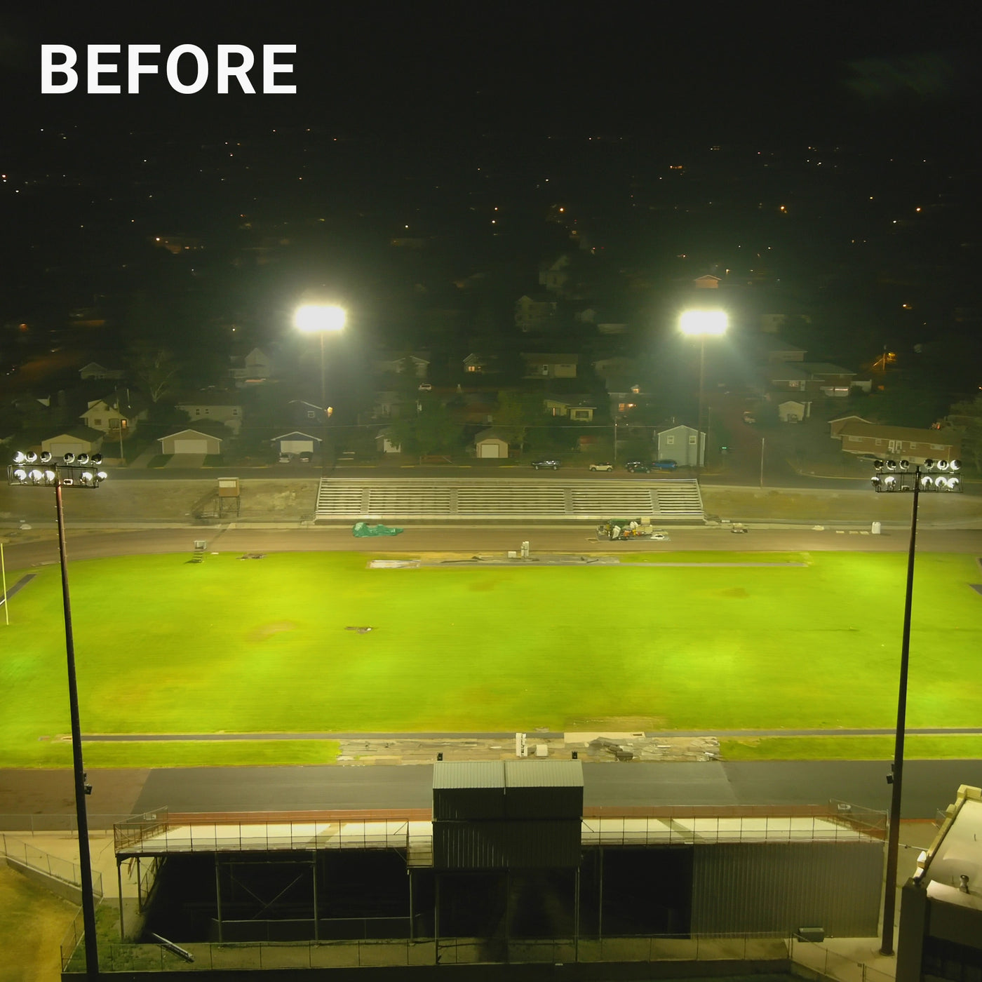 HS Football LED Lighting Upgrade feat. the WiLLsport KBX Fixture | Vigilante Stadium, Helena, MT