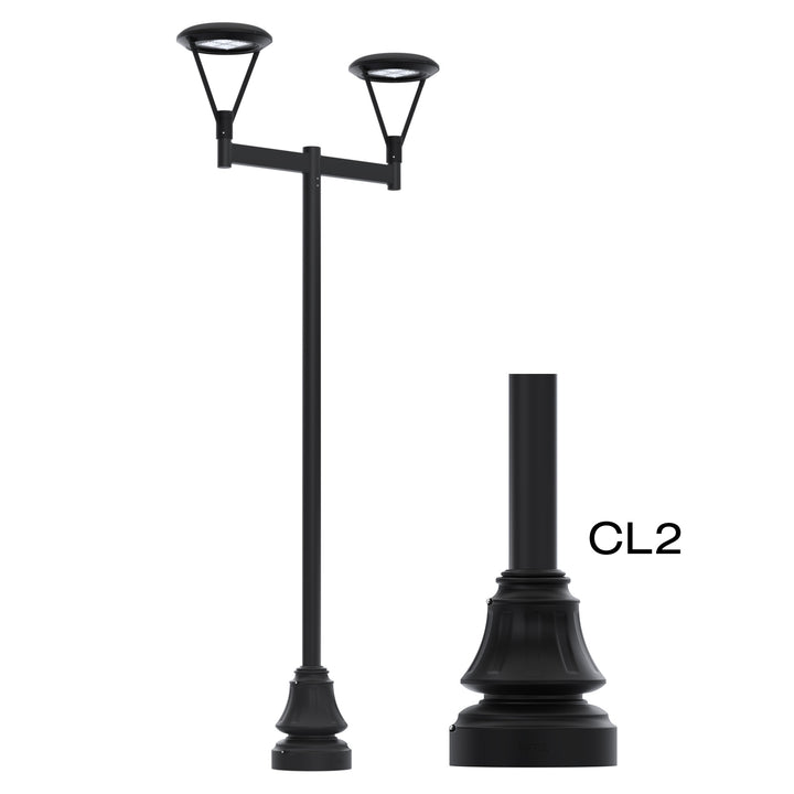 WiLLstudio® Decorative Aluminum Light Poles – Wisconsin Lighting