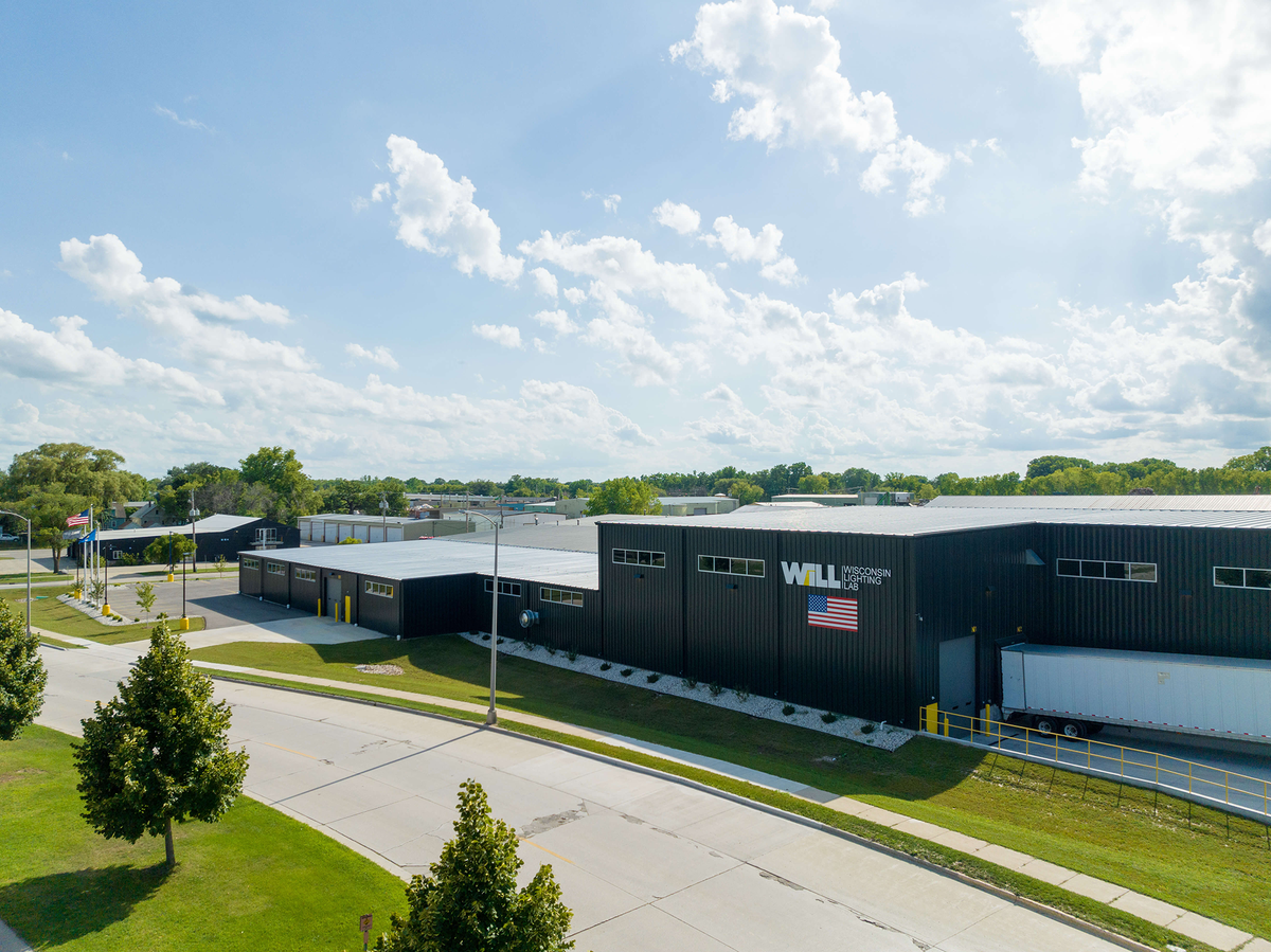 Wisconsin Lighting Lab’s manufacturing campus in Fond du Lac