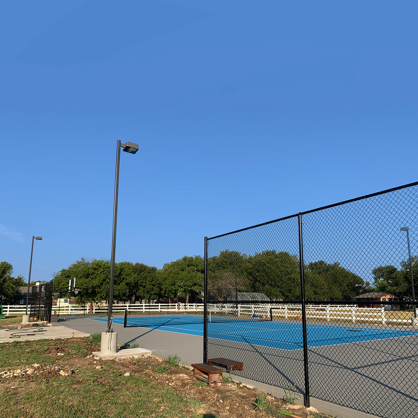 Residential Tennis Court Lighting Project