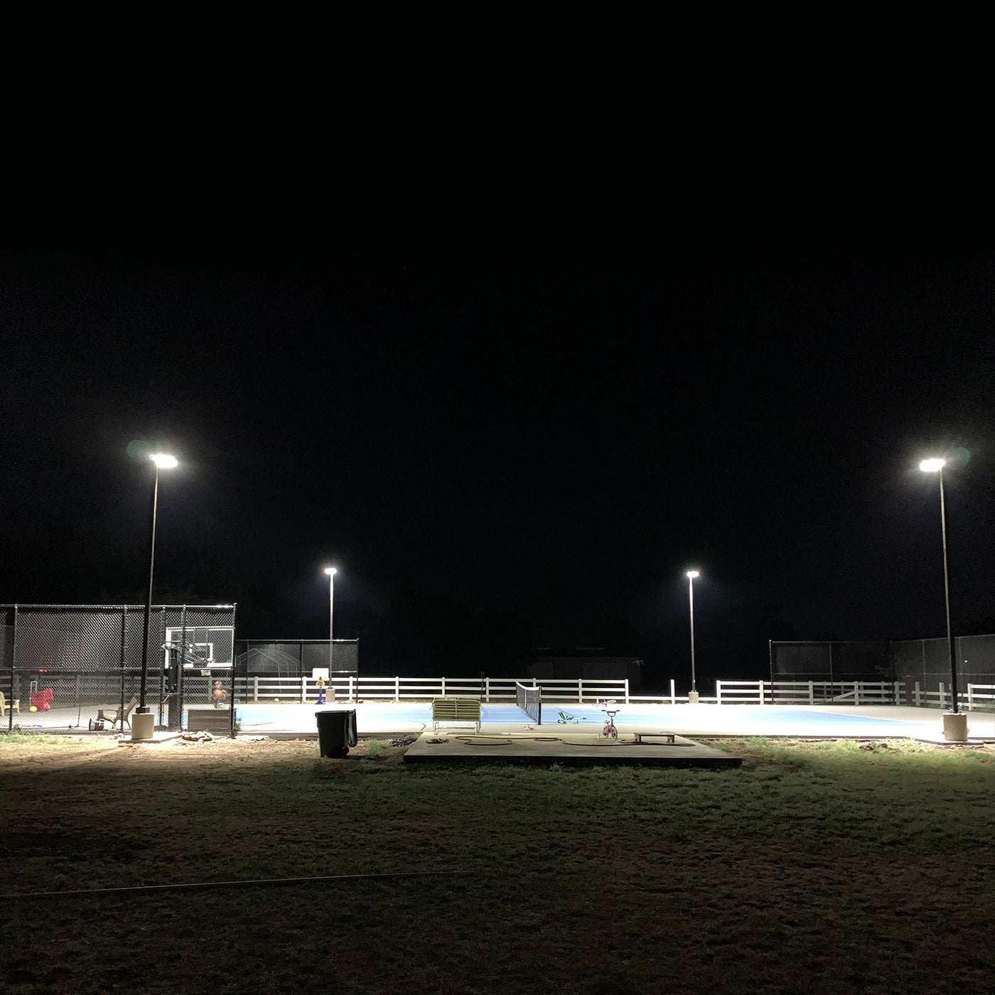 Residential Tennis Court Lighting Project