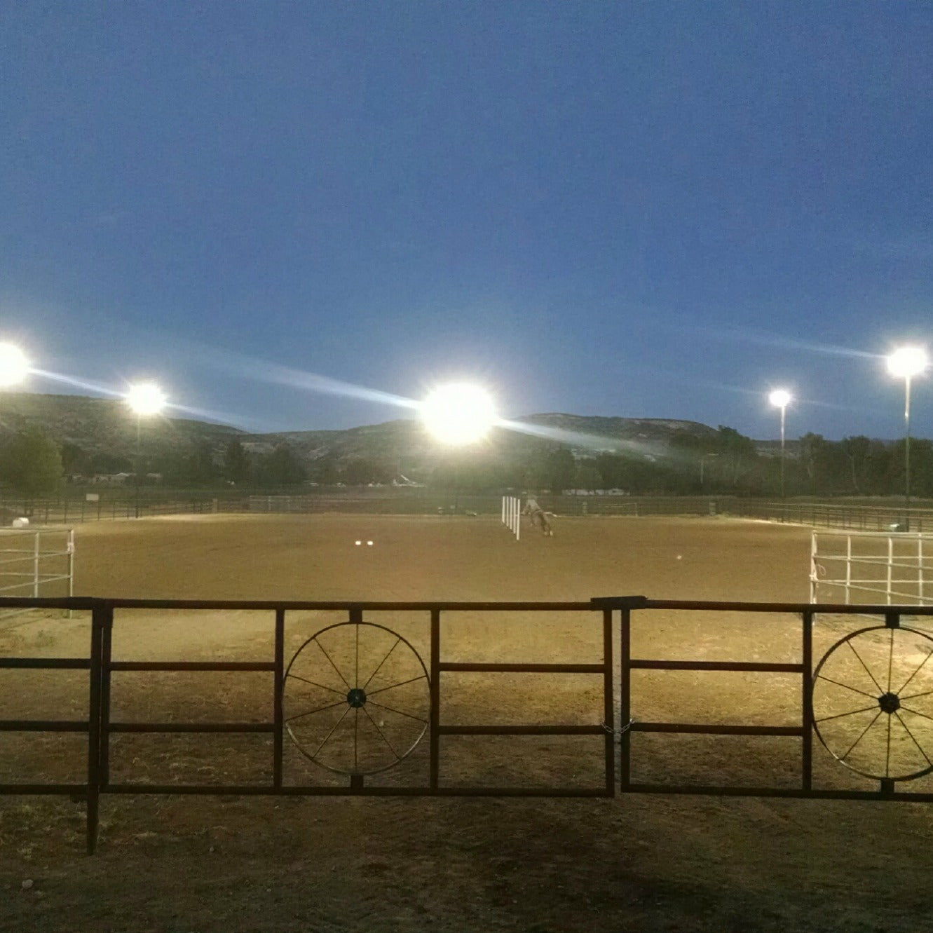 LED Shoebox Fixtures For Nashwa Farms Equestrian Arena