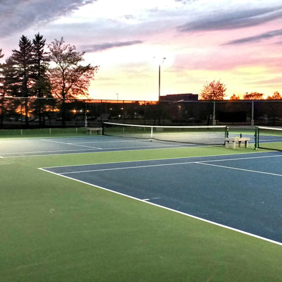 Antigo High School Tennis Court - Full LED Lighting Package