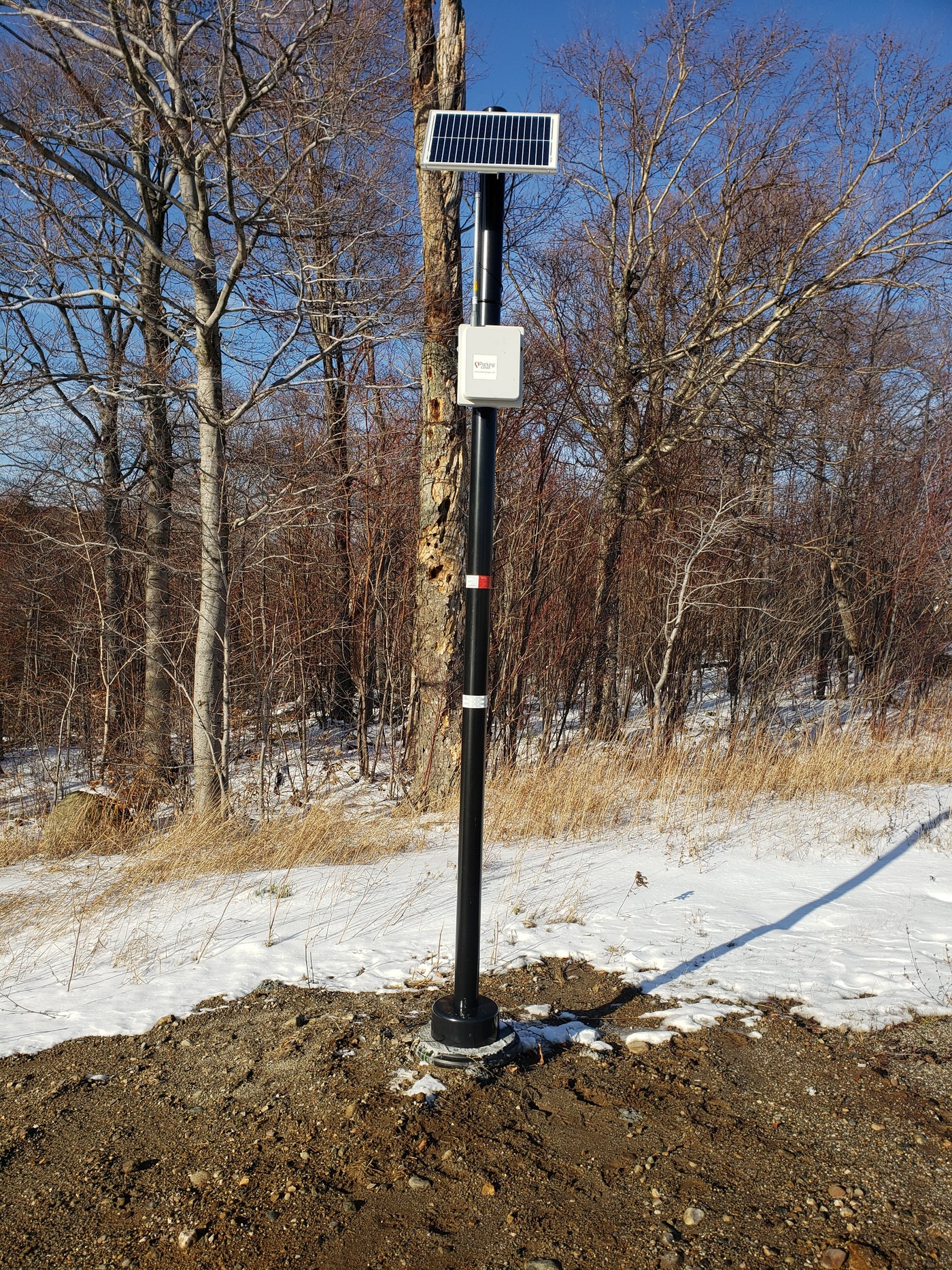 Solar Panel Light Poles for Killington Ski Resort in Vermont