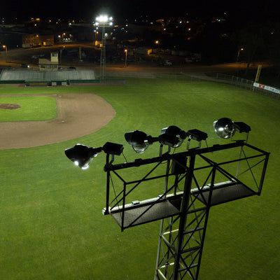 Olen Park Baseball Field Lighting Upgrade - HID to LED Retrofit | Clintonville, Wisconsin