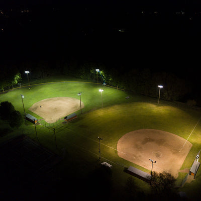 Bucholtz Park Baseball Field Lighting Upgrade - HID to LED Retrofit | Clintonville, Wisconsin
