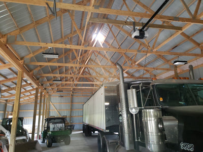 Fjord Trucking Shed Interior + Exterior LED Lighting Project