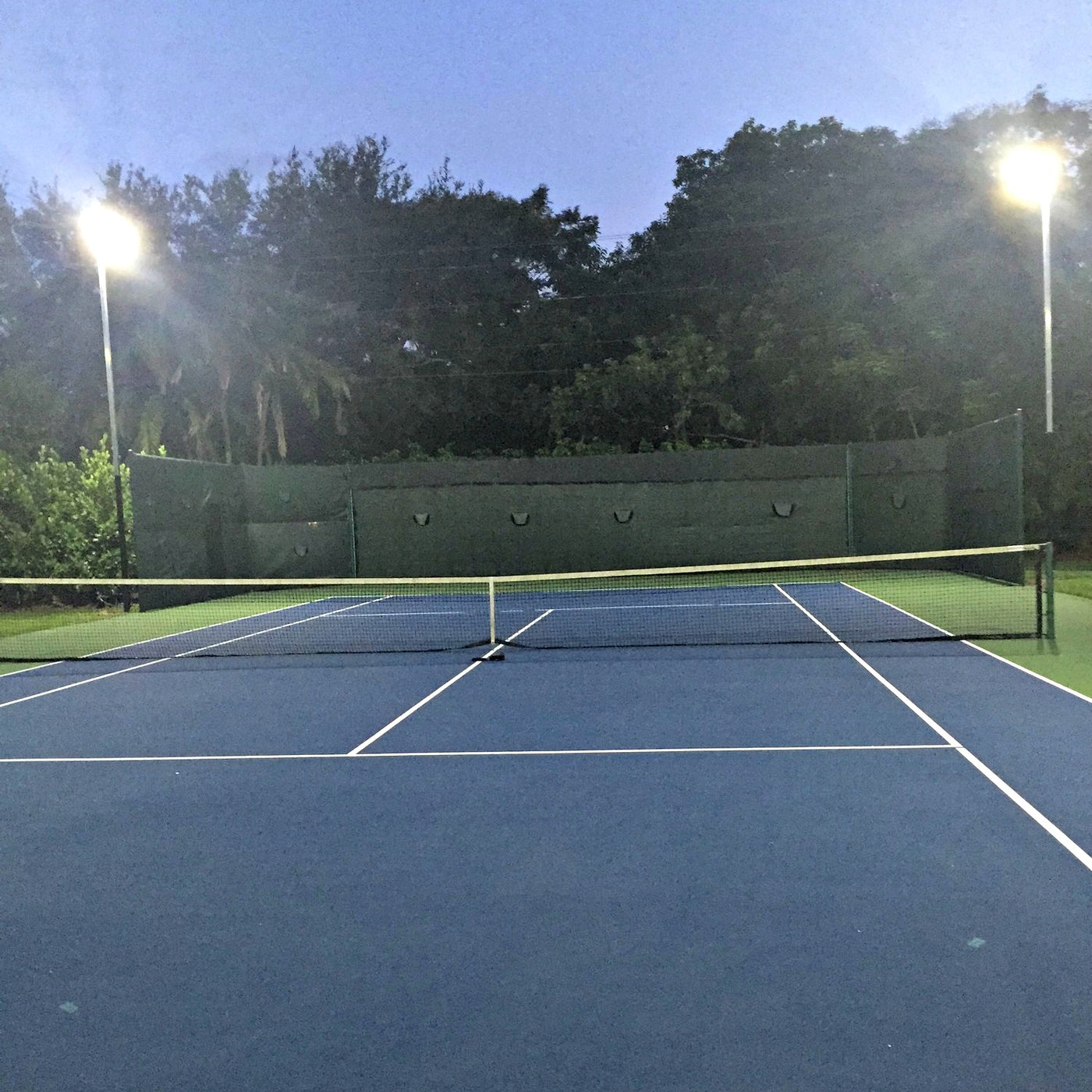 79% Energy Savings - Tennis Court Lighting - Amazing Color Rendering!