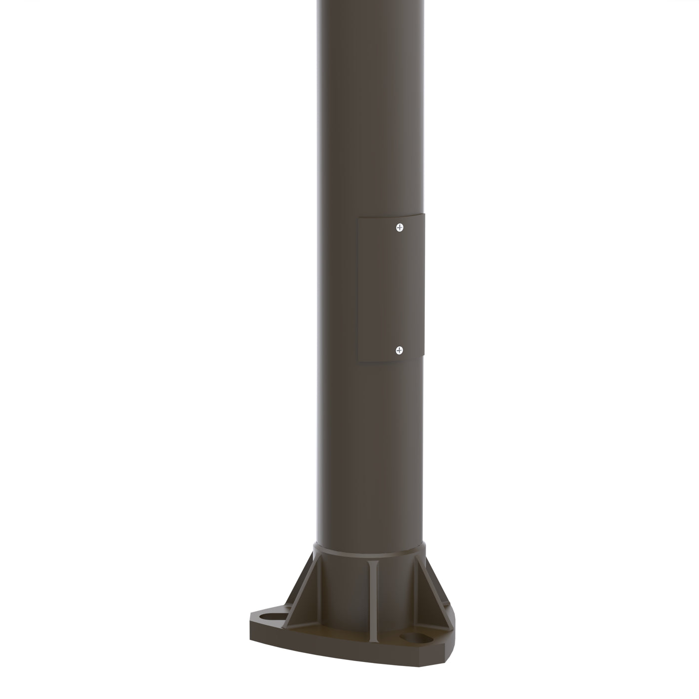 Round Tapered Aluminum 3-Bolt Base Light Poles – Wisconsin Lighting Lab ...