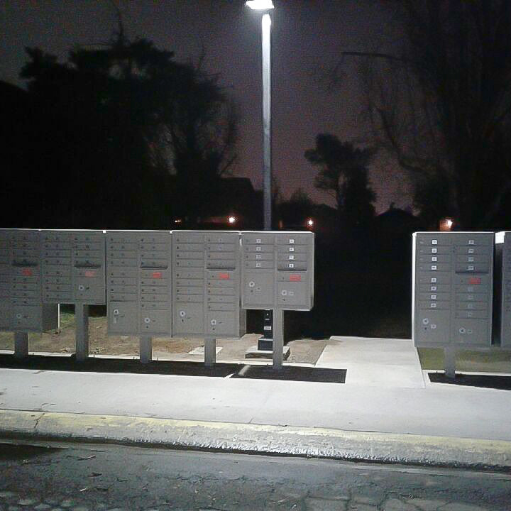 Adding Safety to HOA Mailboxes w/ Complete LED Lighting Package