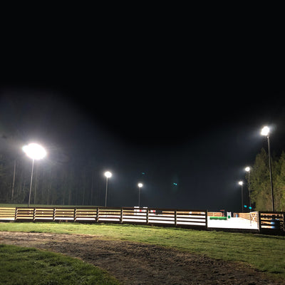 Sprite Woods Ranch Complete LED Equestrian Lighting Package