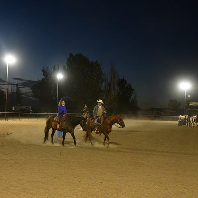 Sports Lighting Brackets for Colorado-Based Equestrian Arena Project