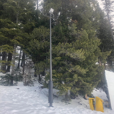 Mission Ridge Ski + Snowboarding Resort Light Poles
