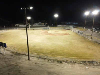 Baseball Field feat. HSX Retrofit LED Lighting | Alamo, Nevada
