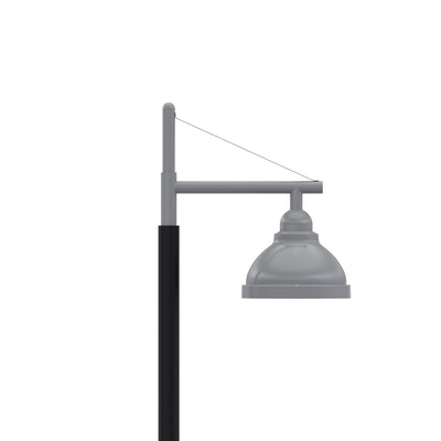 WiLLstudio GVX Pendant LED Light Fixture with decorative bracket arm
