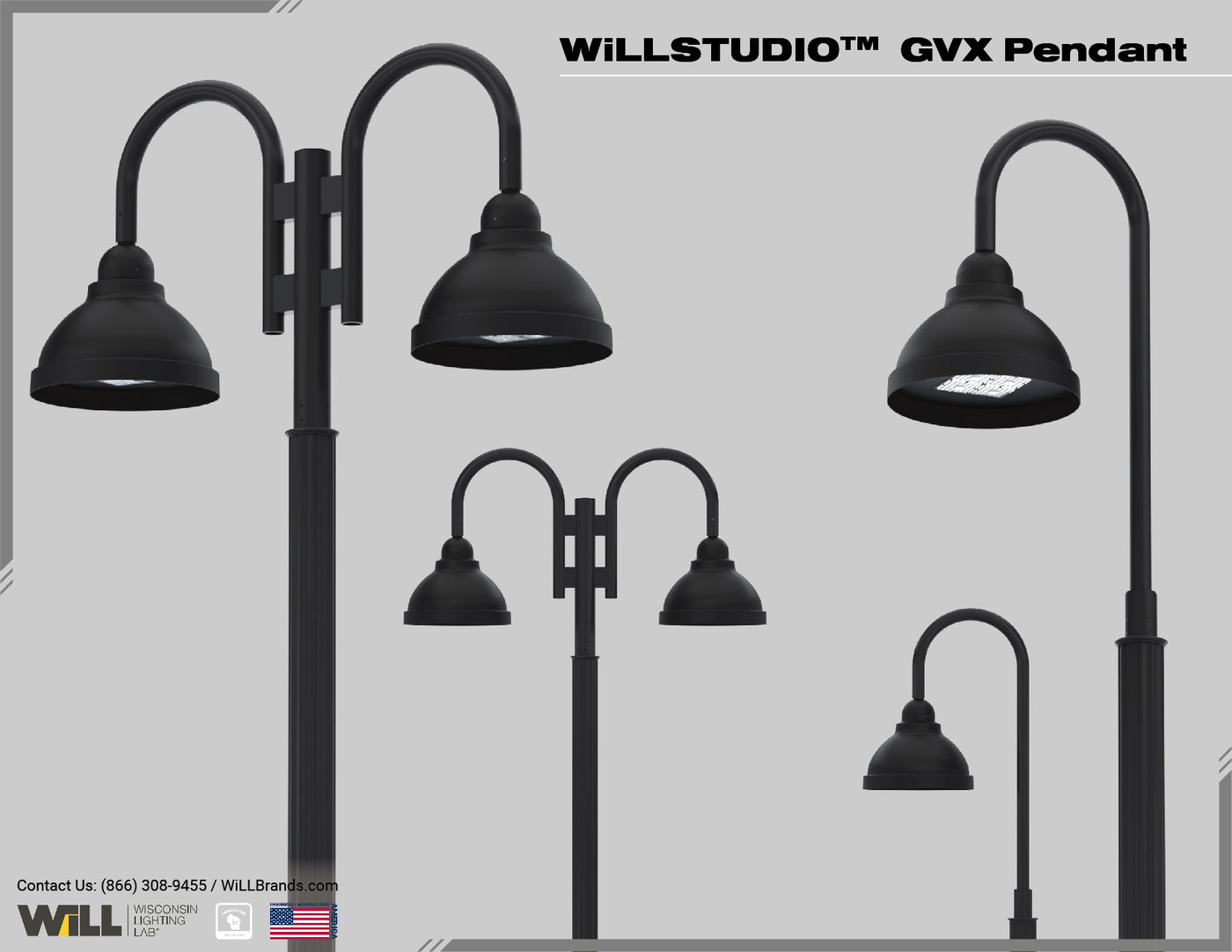 GVX Pendant with Custom Shepherds Hook Options
