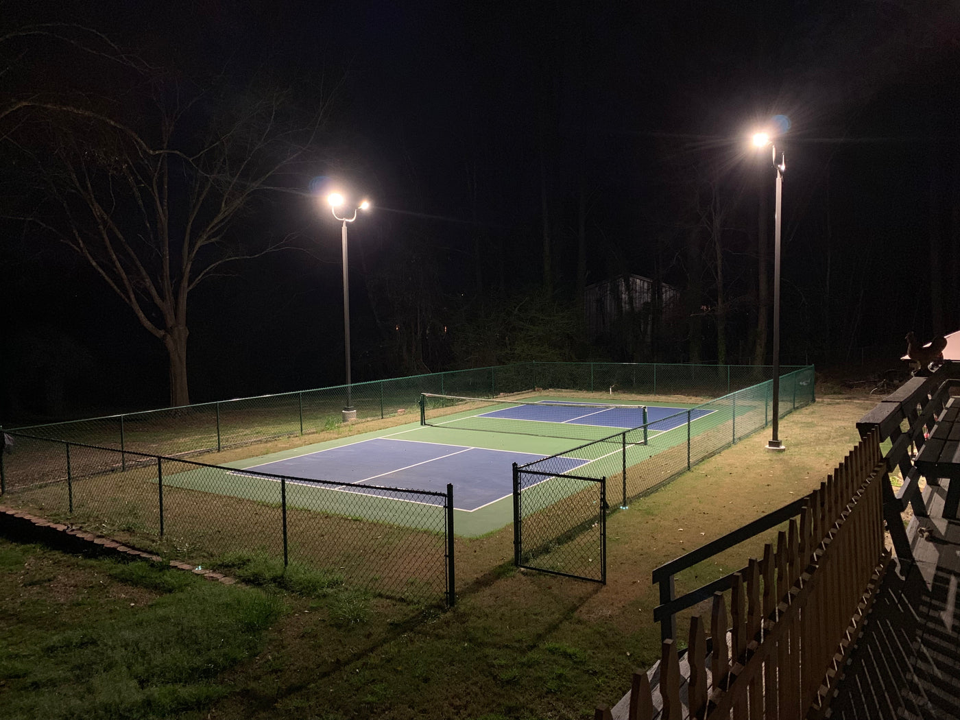 Complete LED Lighting Package | DIY Pickleball Court Project