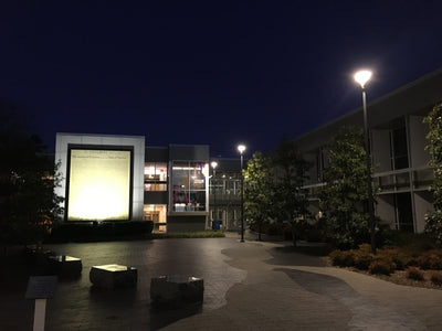 Post Top LED Lighting System | Independence Plaza - Stockton University
