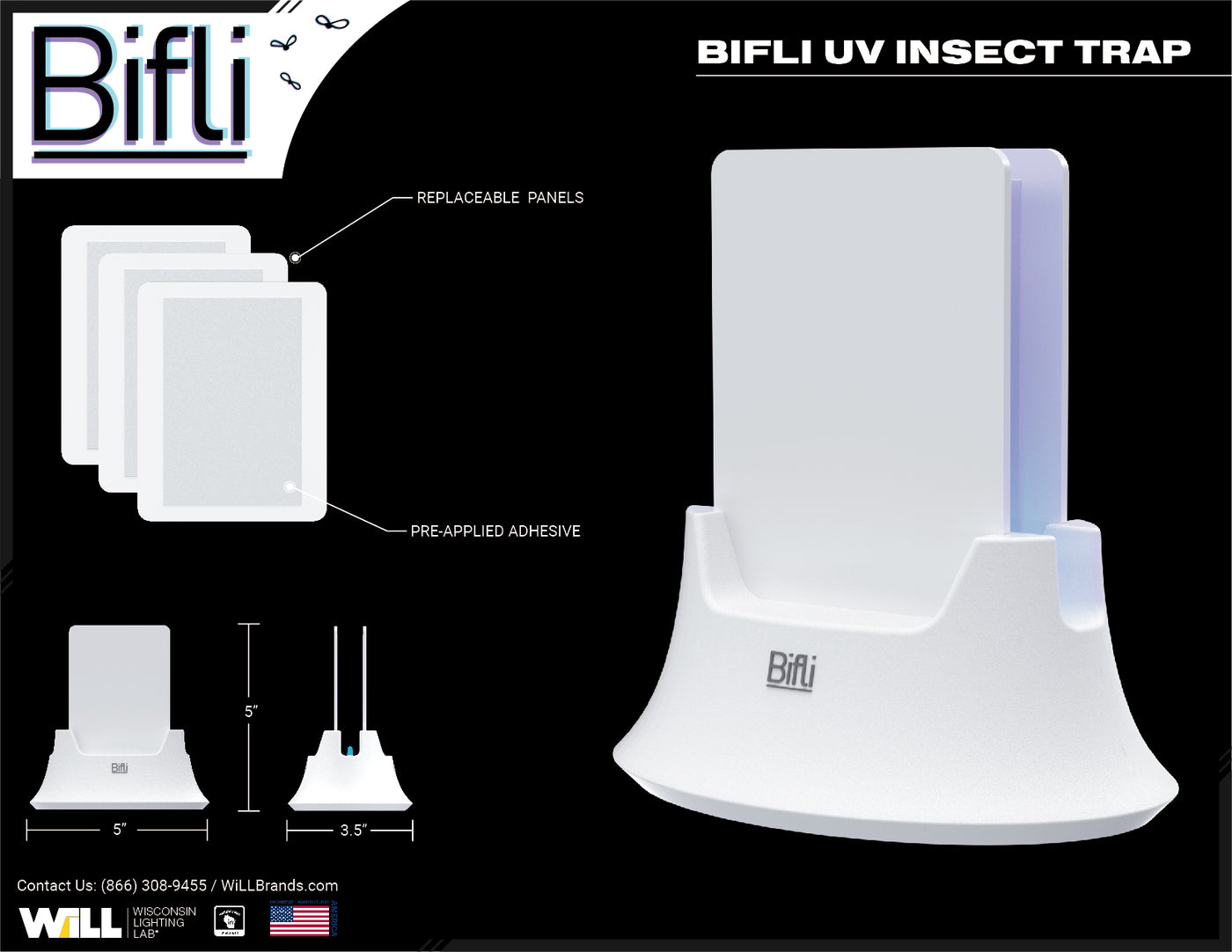 UV LED INSECT TRAP WiLL DESIGN ASSIST PROJECT