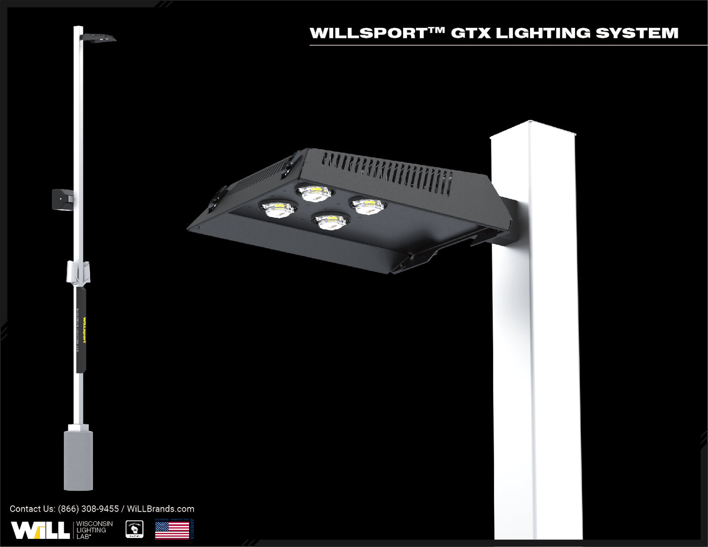 WiLLsport® GT4 with Custom Remote Power Cabinet