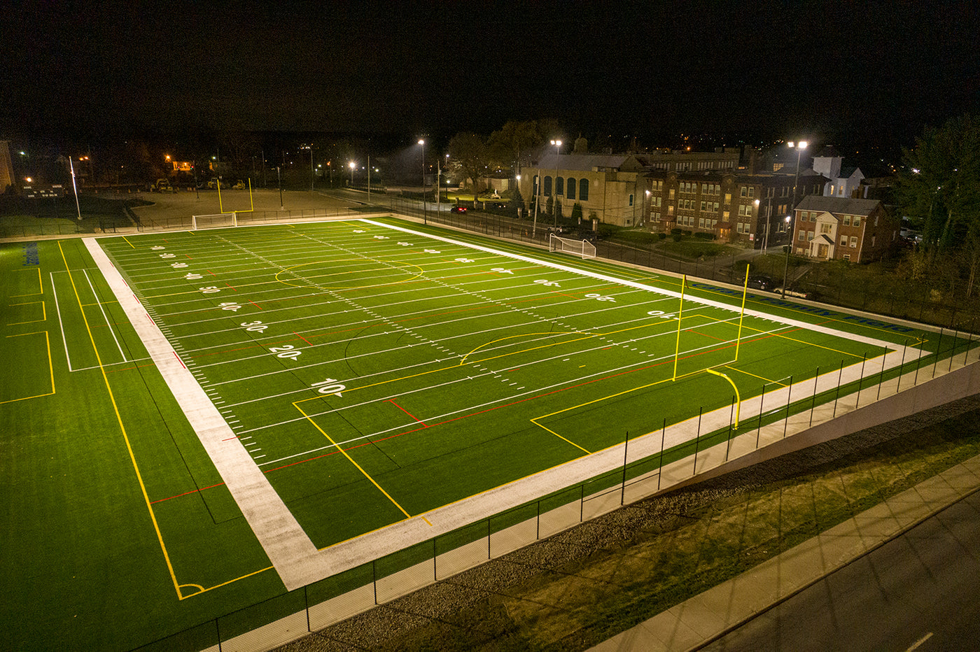 Intramural Football Field High-Output LED Lighting | Youngstown State University