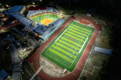 D1 High School Sports Complex LED Lighting | WiLLsport® KBX Sports Lighting System